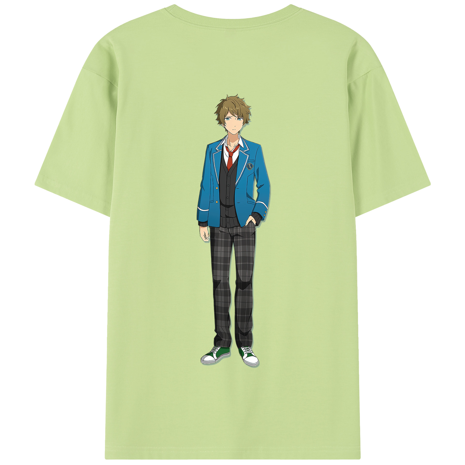 （画像用） あんさんぶるスターズ! Ensemble Stars 綿100％半袖Tシャツ（背面プリント）